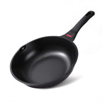 Foorey Home Non Stick Frying Pan Heat-Resistant Handle Nonstick Skillet Cookware Healthy Omelette Pan Compatible with All Stoves 9.44 Inch